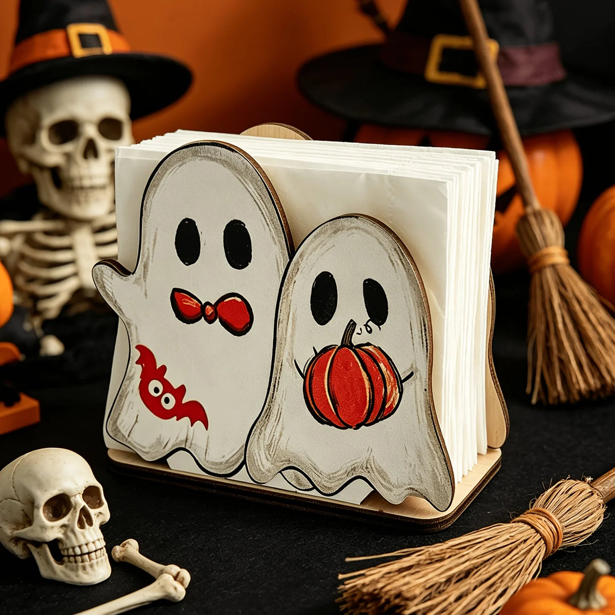 Spooky Ghost Napkin Holder