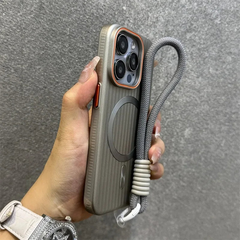 MagShield Luxe Corrugated Matte iPhone Case