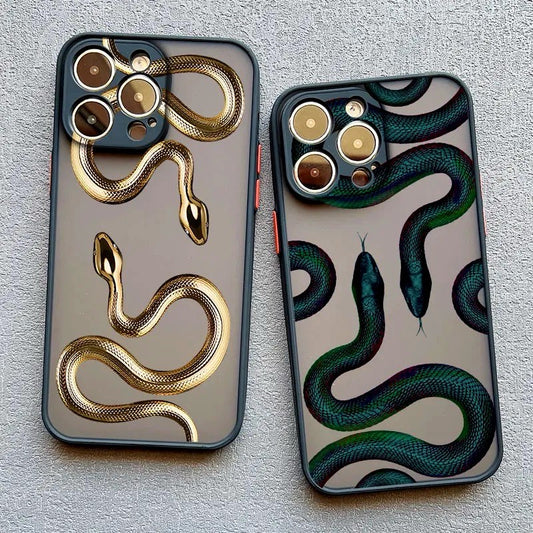 Luxurious Snake Phone Case for iPhone