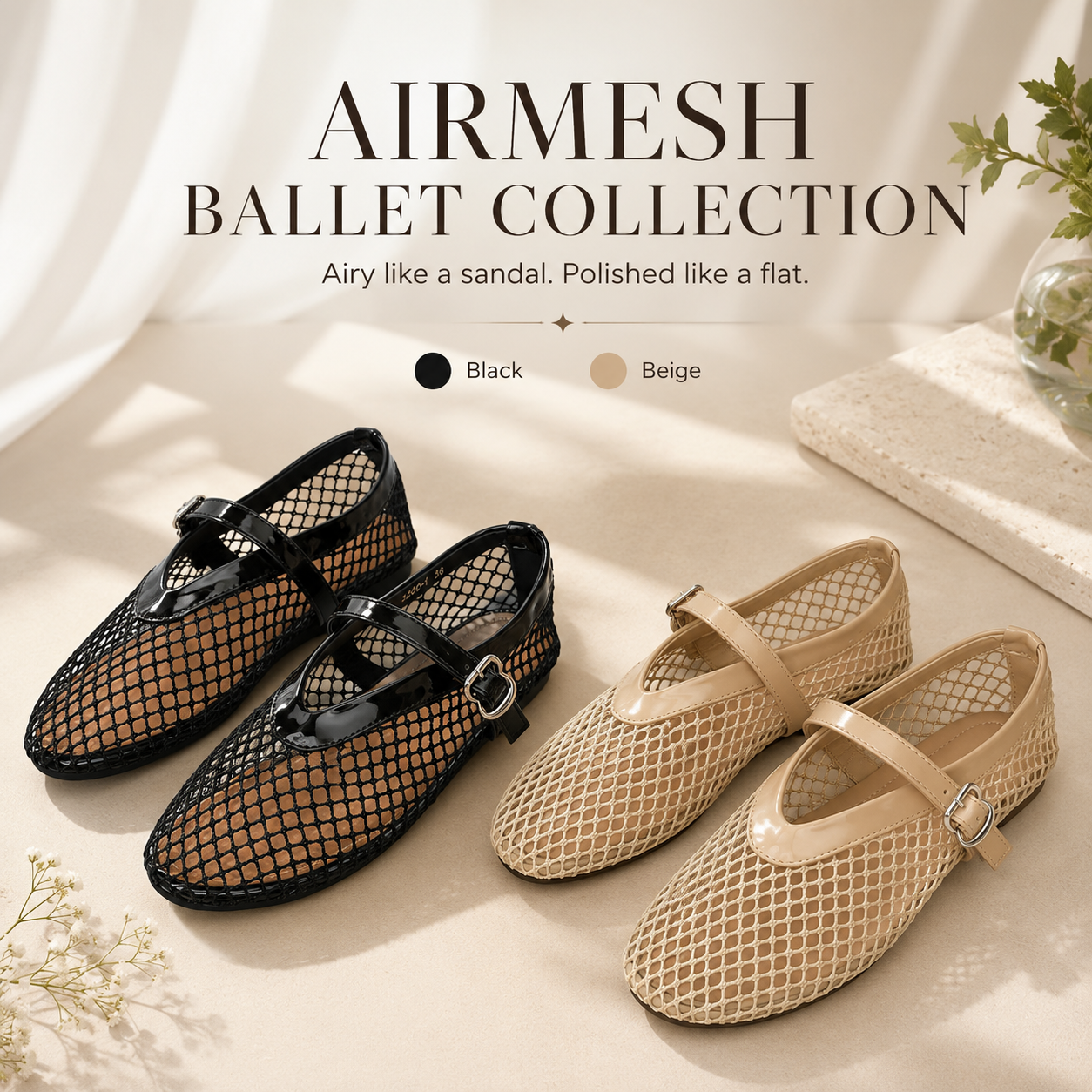 Aveline AirMesh Ballet Flats