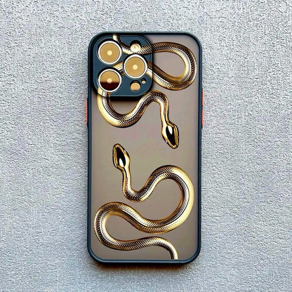 Luxurious Snake Phone Case for iPhone