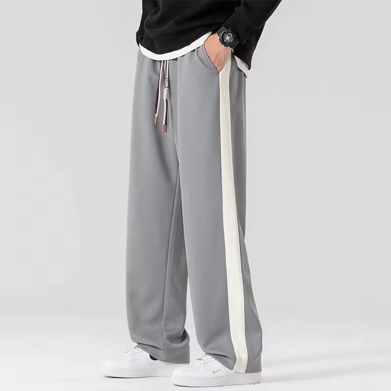 Contrast Stripe Oversized Jogger Pants