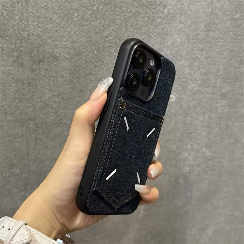 Denim Pocket iPhone Case Cover