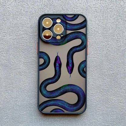 Luxurious Snake Phone Case for iPhone